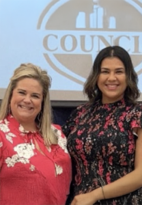 Jessica Arnold and Katrina Diaz